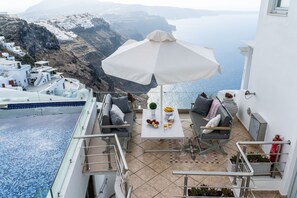 Nefeli Suite Private Pool | Terrace/patio