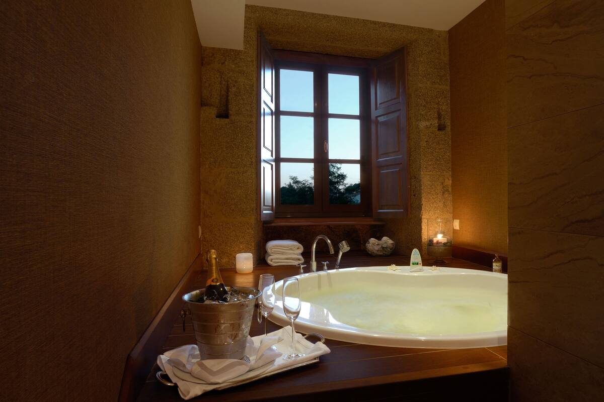 private spa tub