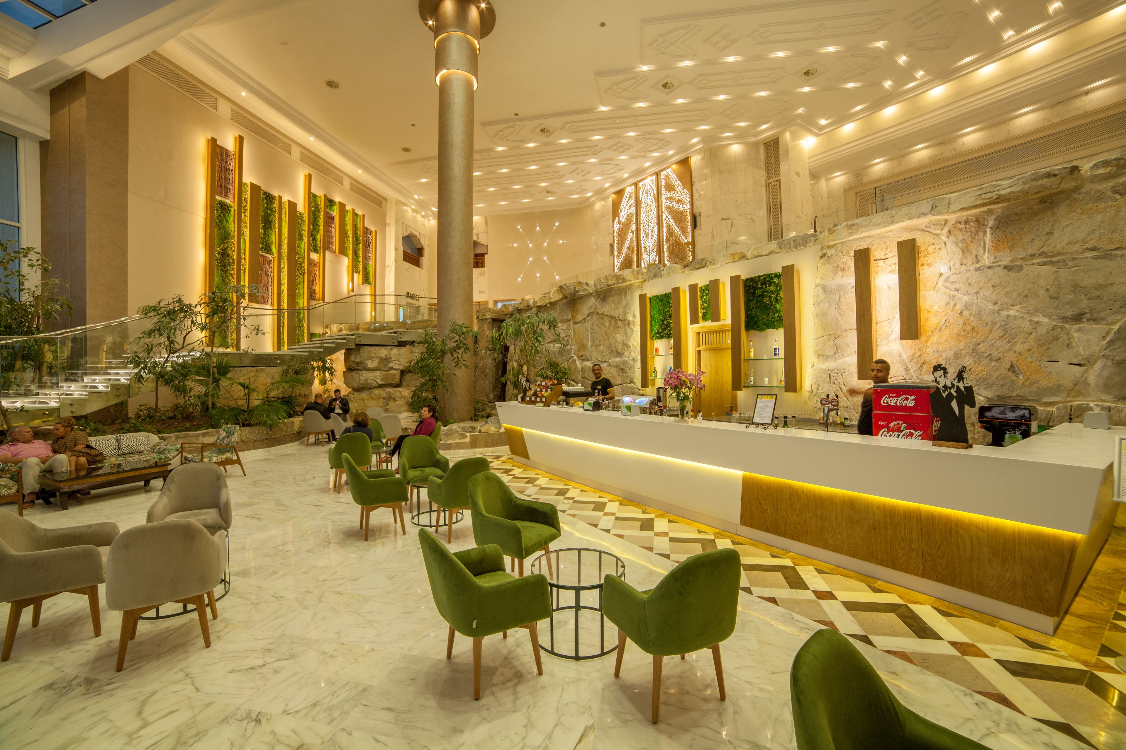 6 bars/lounges, poolside bar