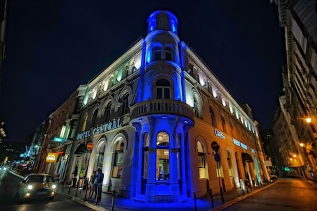 Front of property - evening/night