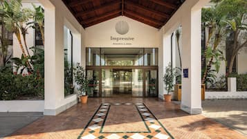 Entrée de l’hébergement
