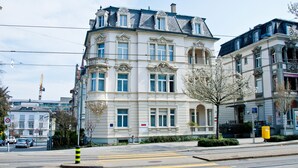 Voorkant van accommodatie