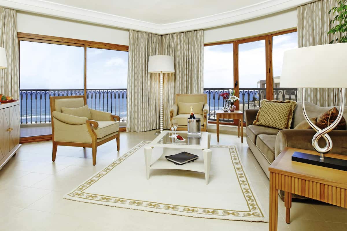 Presidential Suite, 1 Double Bed, Sea View | Premium bedding, minibar, in-room safe, desk