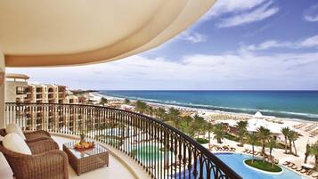 Premium bedding, minibar, in-room safe, desk