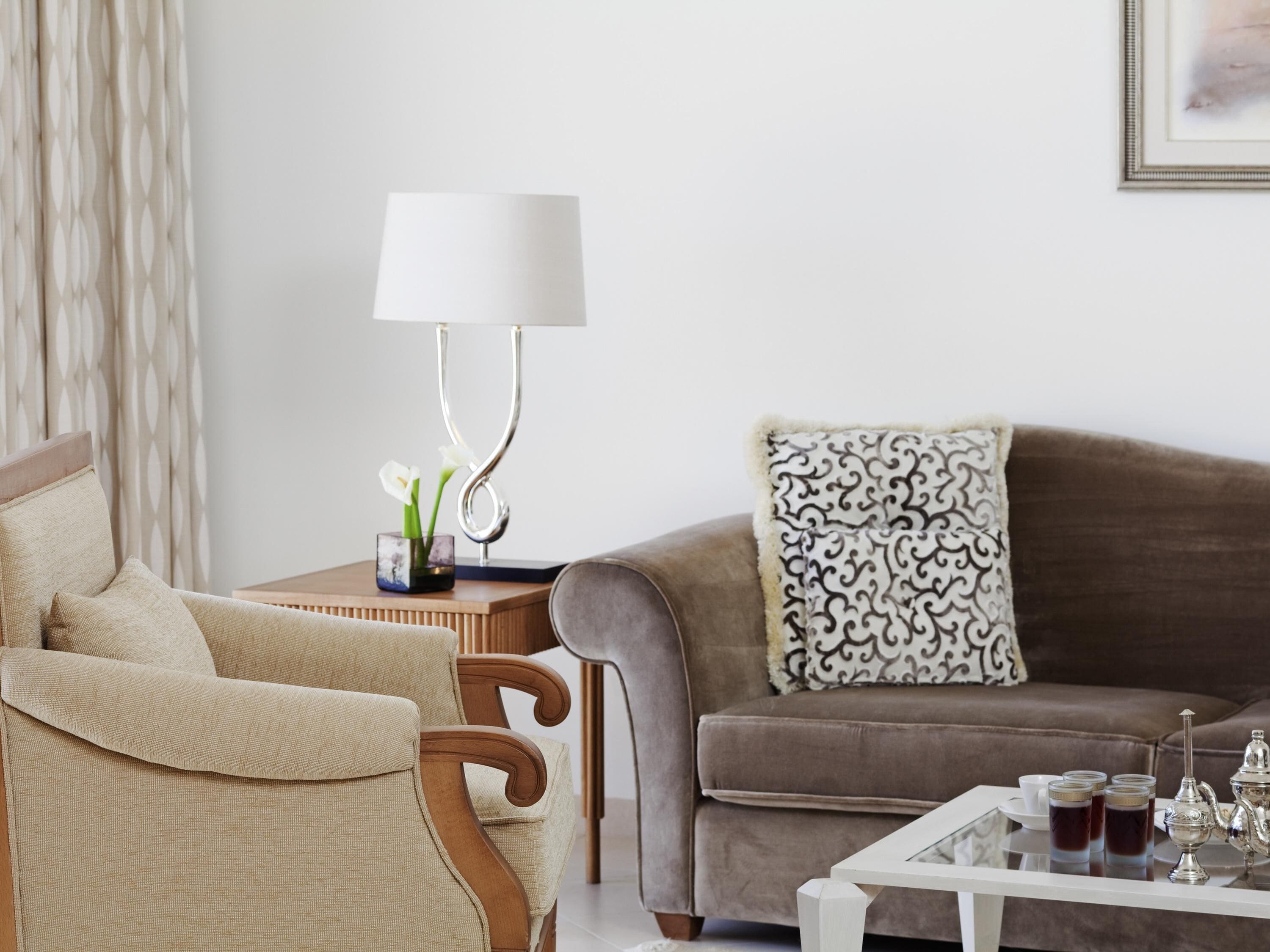 Premium bedding, minibar, in-room safe, desk