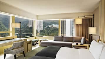 Studio 80 Island View Room | Frette Italian sheets, Select Comfort beds, free minibar items