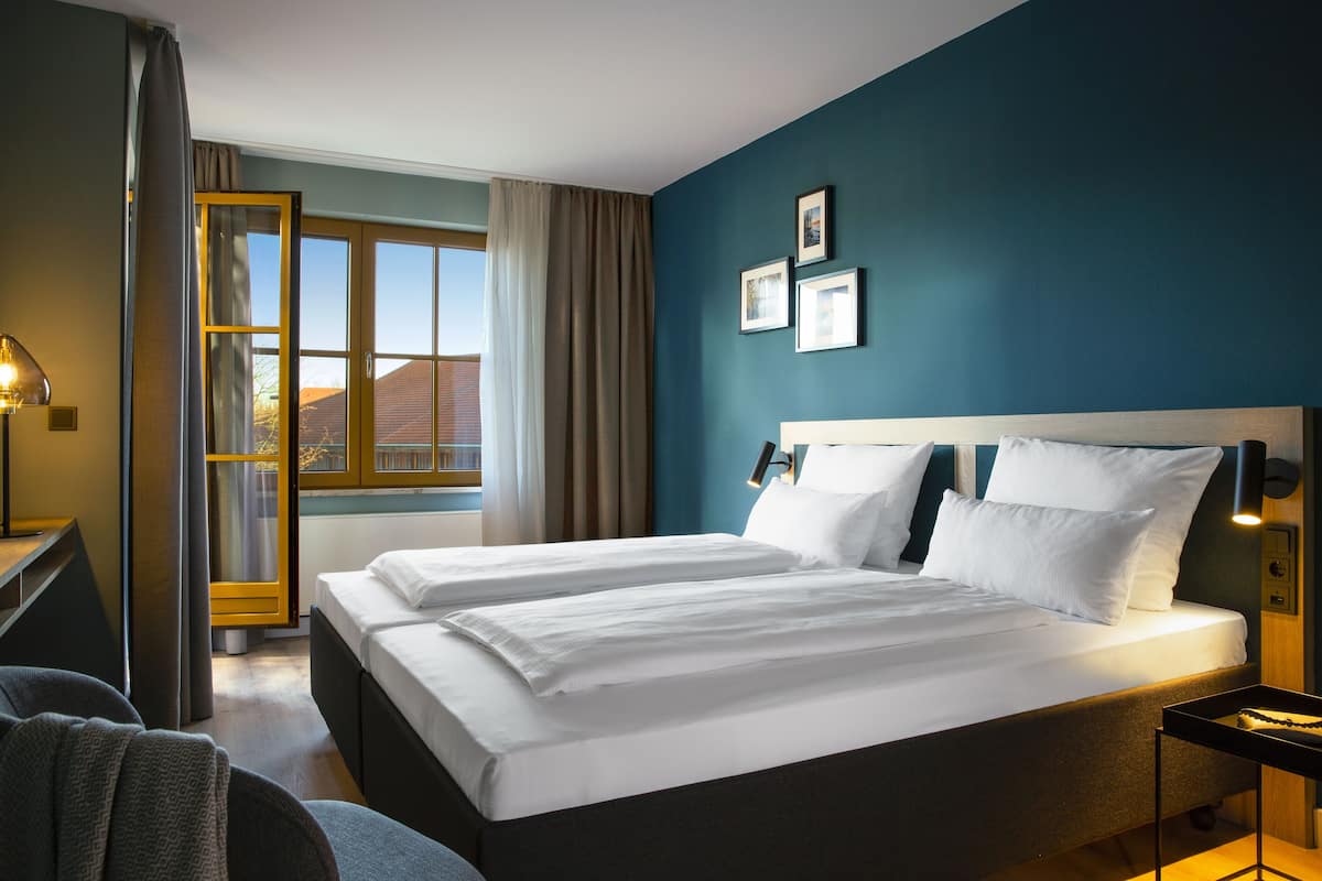 Ropa de cama hipoalergénica y minibar