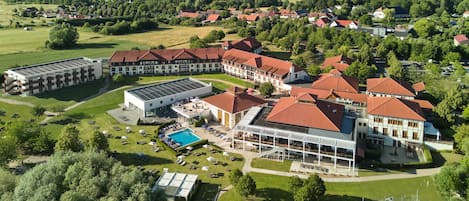 Blick von der Unterkunft