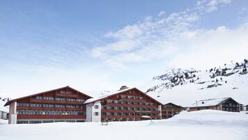 Majoituspaikan julkisivu