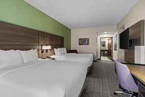 1 bedroom, pillowtop beds, in-room safe, desk