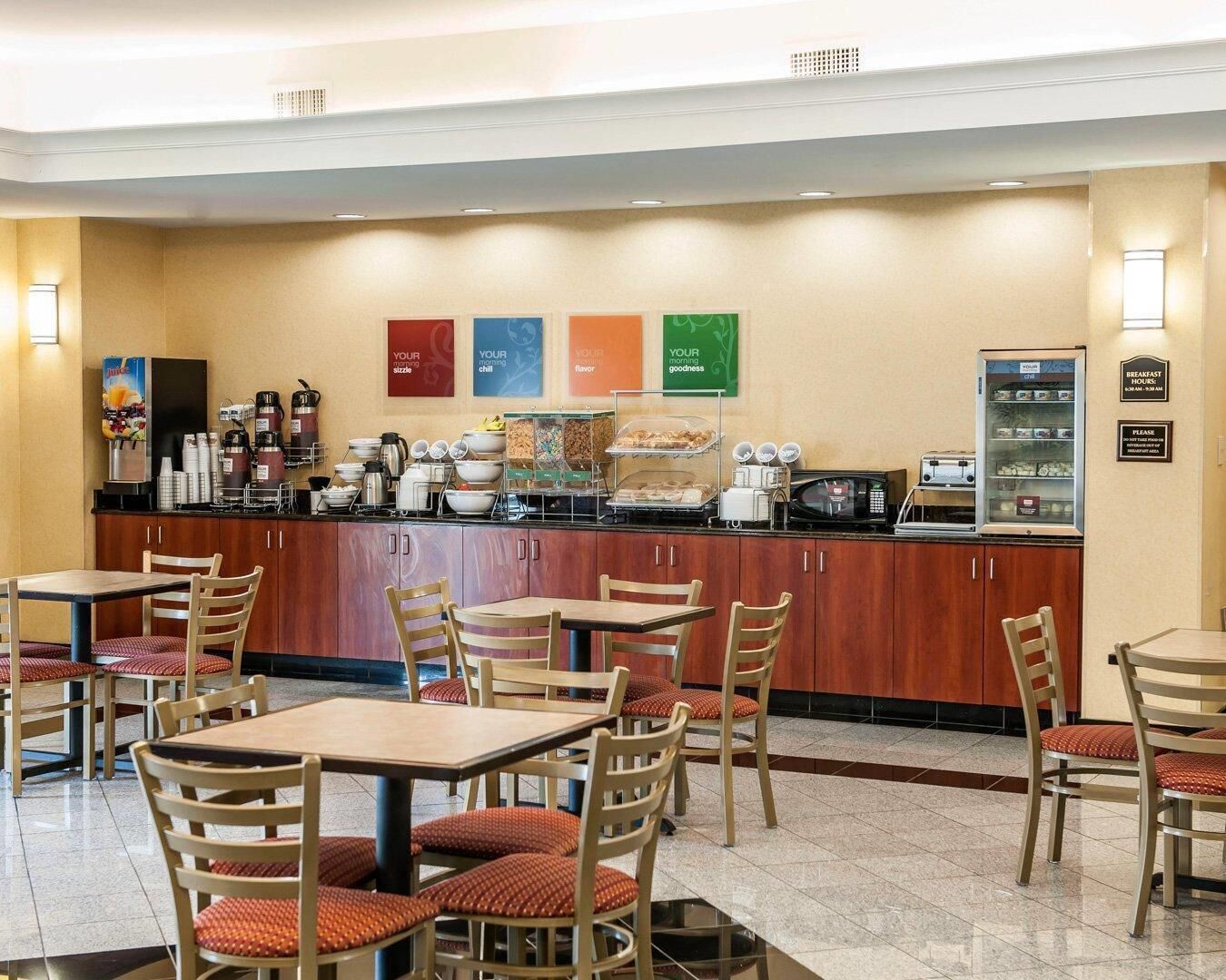 Petit déjeuner buffet compris tous les jours