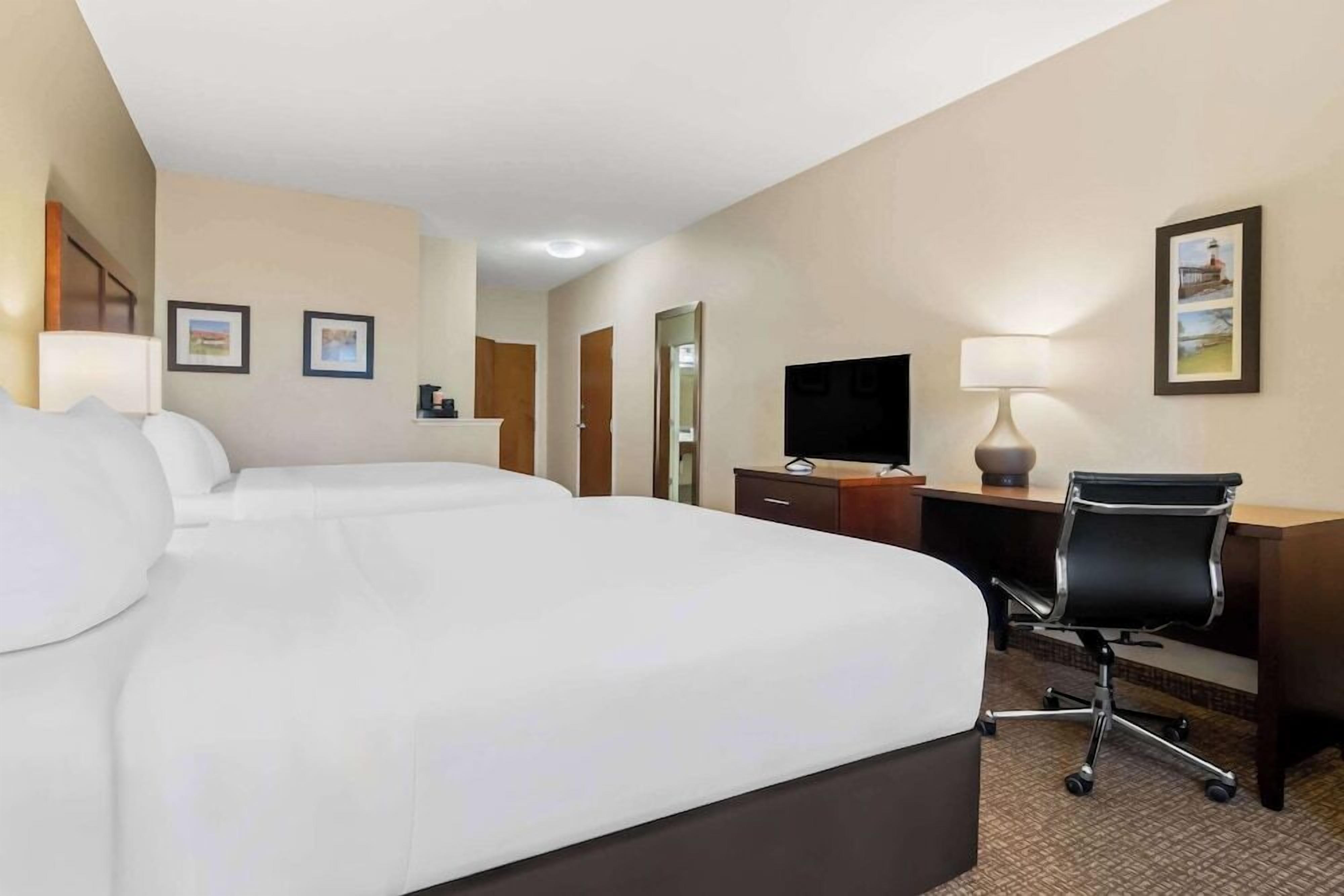 Pillow-top beds, iron/ironing board, free cots/infant beds, free WiFi