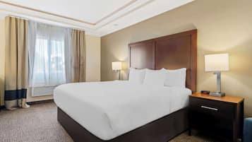 Room, 1 King Bed, Accessible, Non Smoking | Pillowtop beds, iron/ironing board, free cribs/infant beds, free WiFi