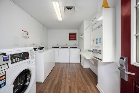 Laundry room. Affordable Suites Myrtle Beach