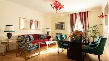 Suite, 2 Bedrooms (Ripetta) | Premium bedding, down comforters, Select Comfort beds, minibar