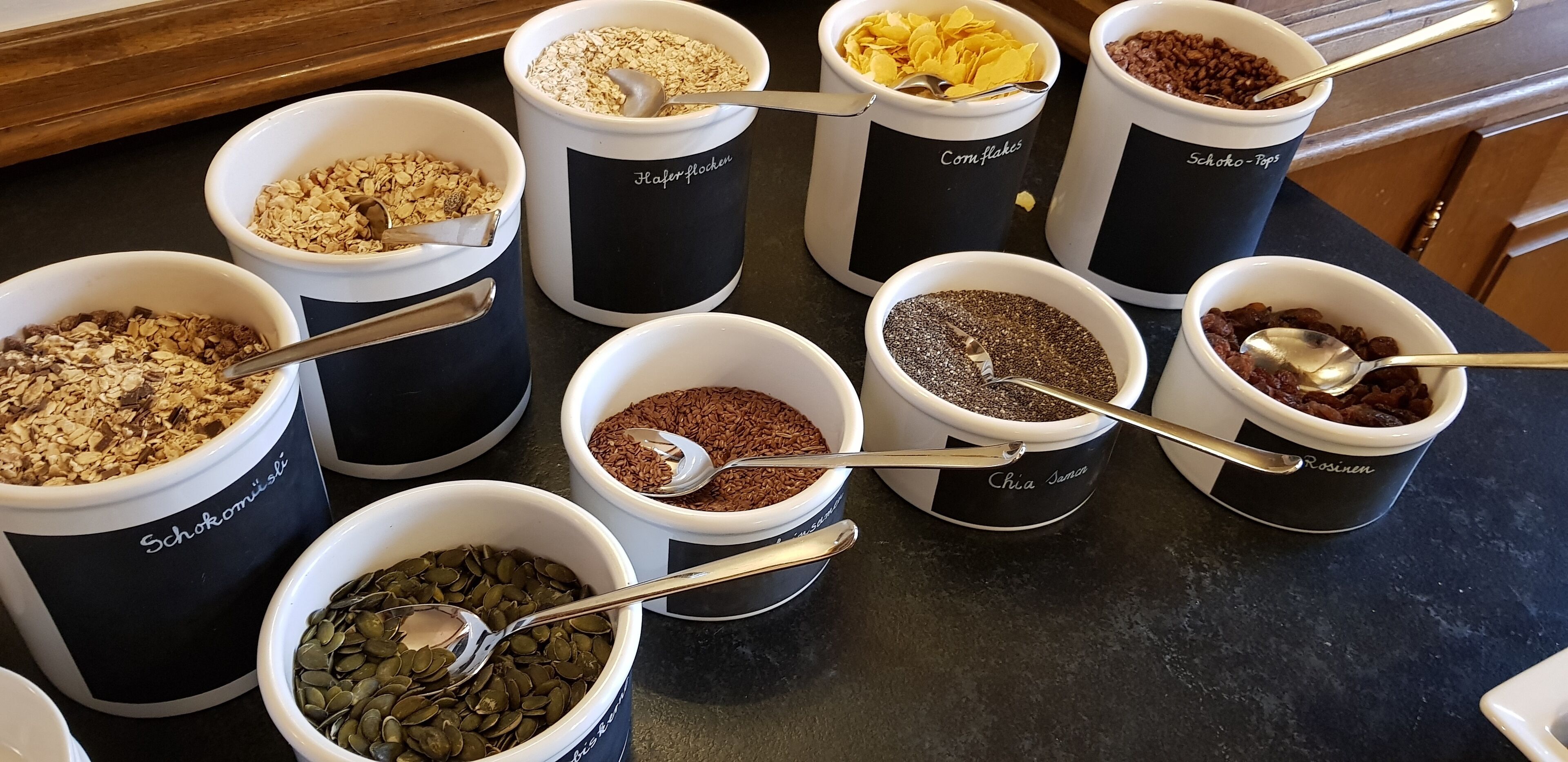 daily buffet breakfast (eur 16 per person)