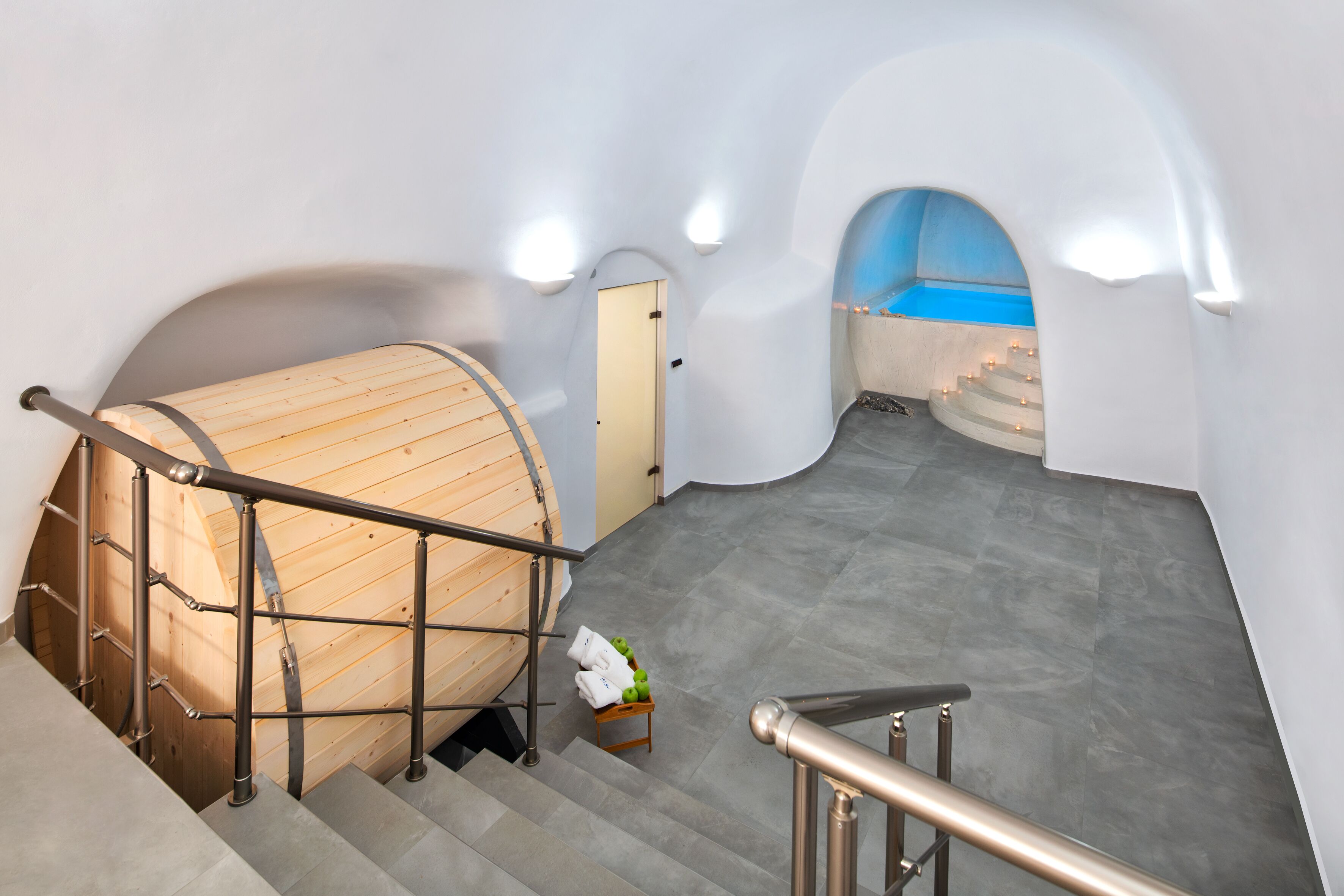 Bain à remous intérieur