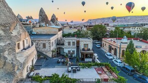 Terrace/patio - Cave Hotel Saksagan (Nevsehir)