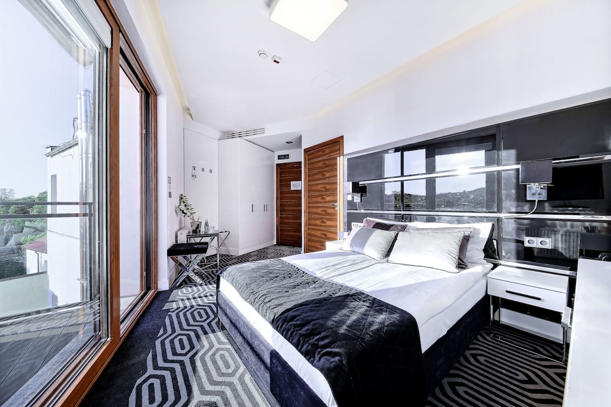 Double Lux PREMIUM TERRACE | 1 bedroom, premium bedding, minibar, in-room safe