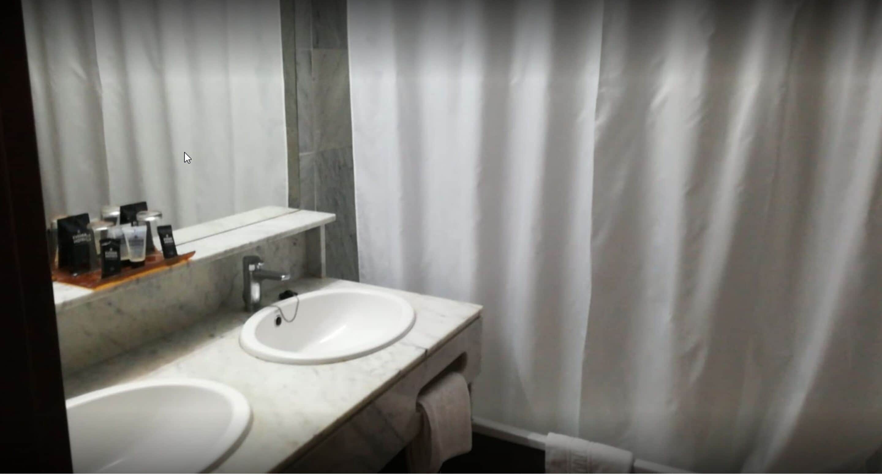 free toiletries, hair dryer, bidet, towels