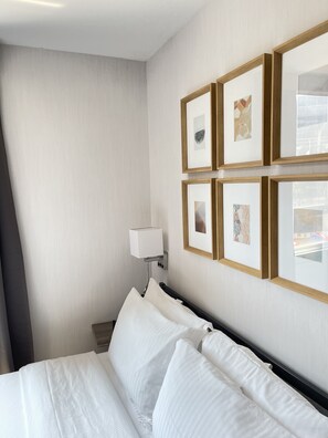 Standardzimmer | Italienische Bettbezüge von Frette, hochwertige Bettwaren