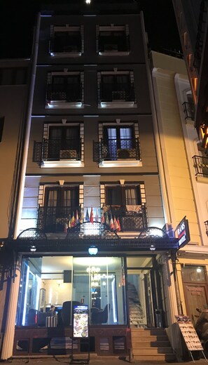 Façade de l’hébergement