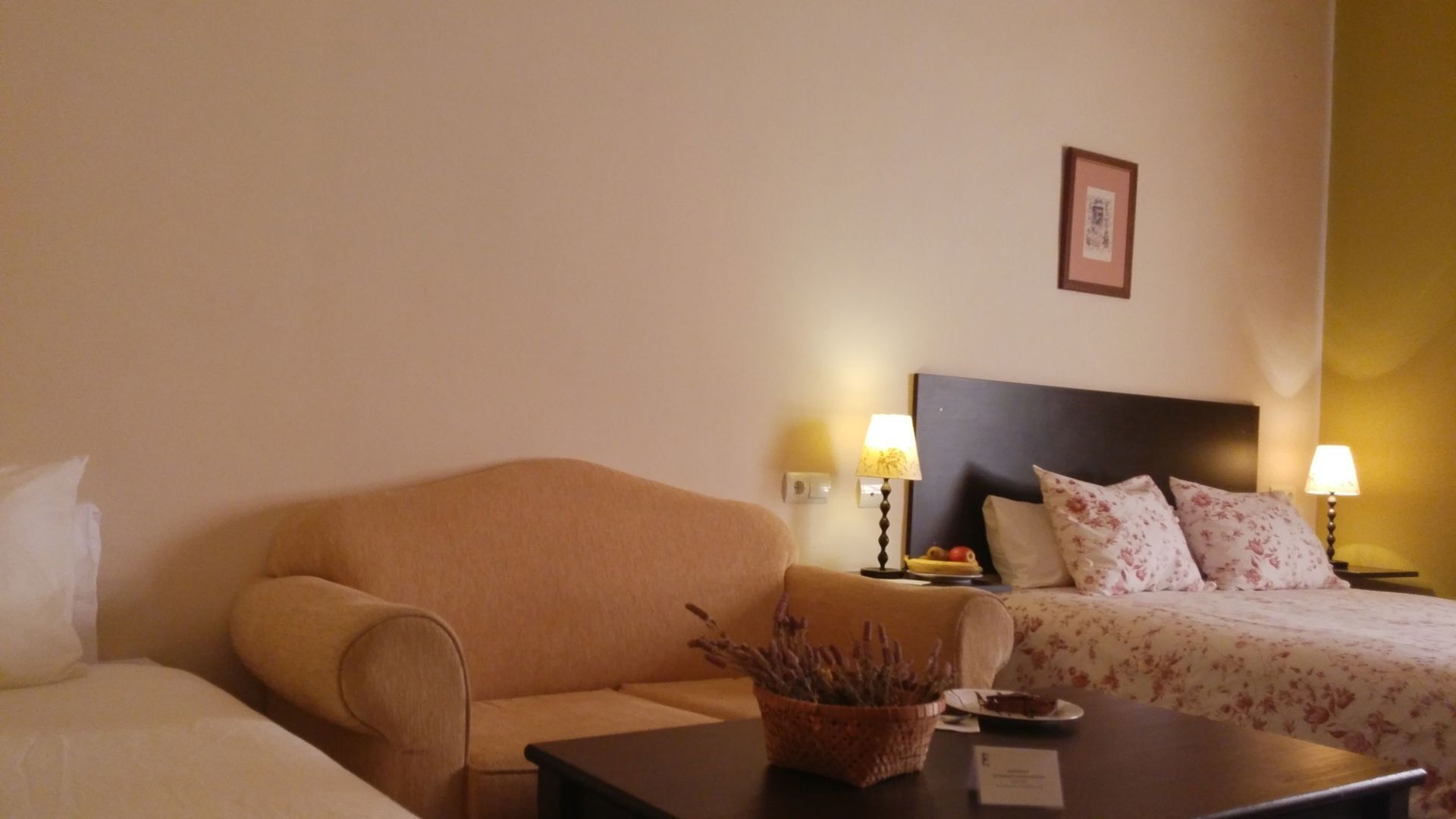 Premium bedding, down duvets, desk, soundproofing