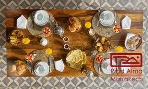 Free daily continental breakfast - Riad Alma (Marrakech)