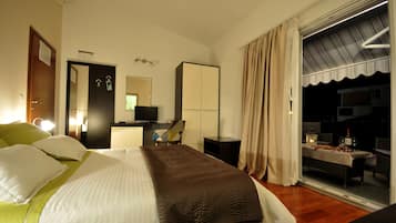 Standard-Apartment, Balkon | 1 Schlafzimmer, hochwertige Bettwaren, Pillowtop-Betten, Zimmersafe