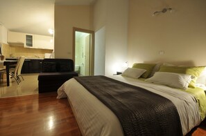 Standard Apartment, Balcony | 1 bedroom, premium bedding, pillowtop beds, in-room safe