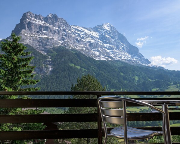 Panoramic Double Room, Balcony, Mountain View (Eiger) | Mountain view - Tschuggen (Grindelwald)