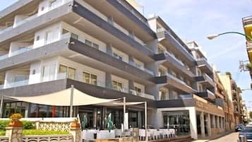 Voorkant van accommodatie