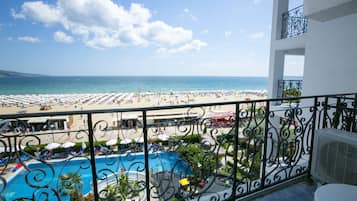 Double Room, Sea View | Terraza o patio