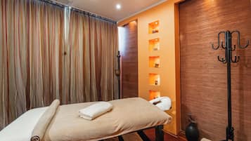 Body treatments, aromatherapy, Ayurvedic treatments