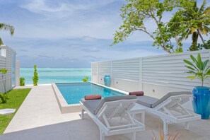 Deluxe Room, 1 Double Bed with Sofa bed (Deluxe Beach Pool Villa) | Terrace/patio