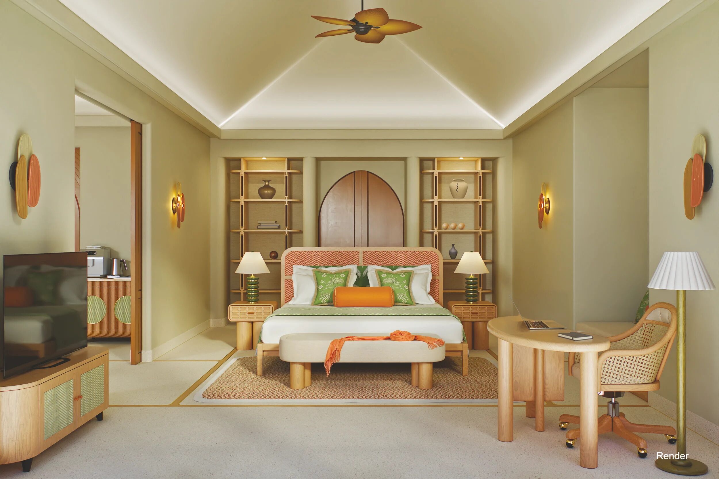 Suite, 2 Queen-Betten