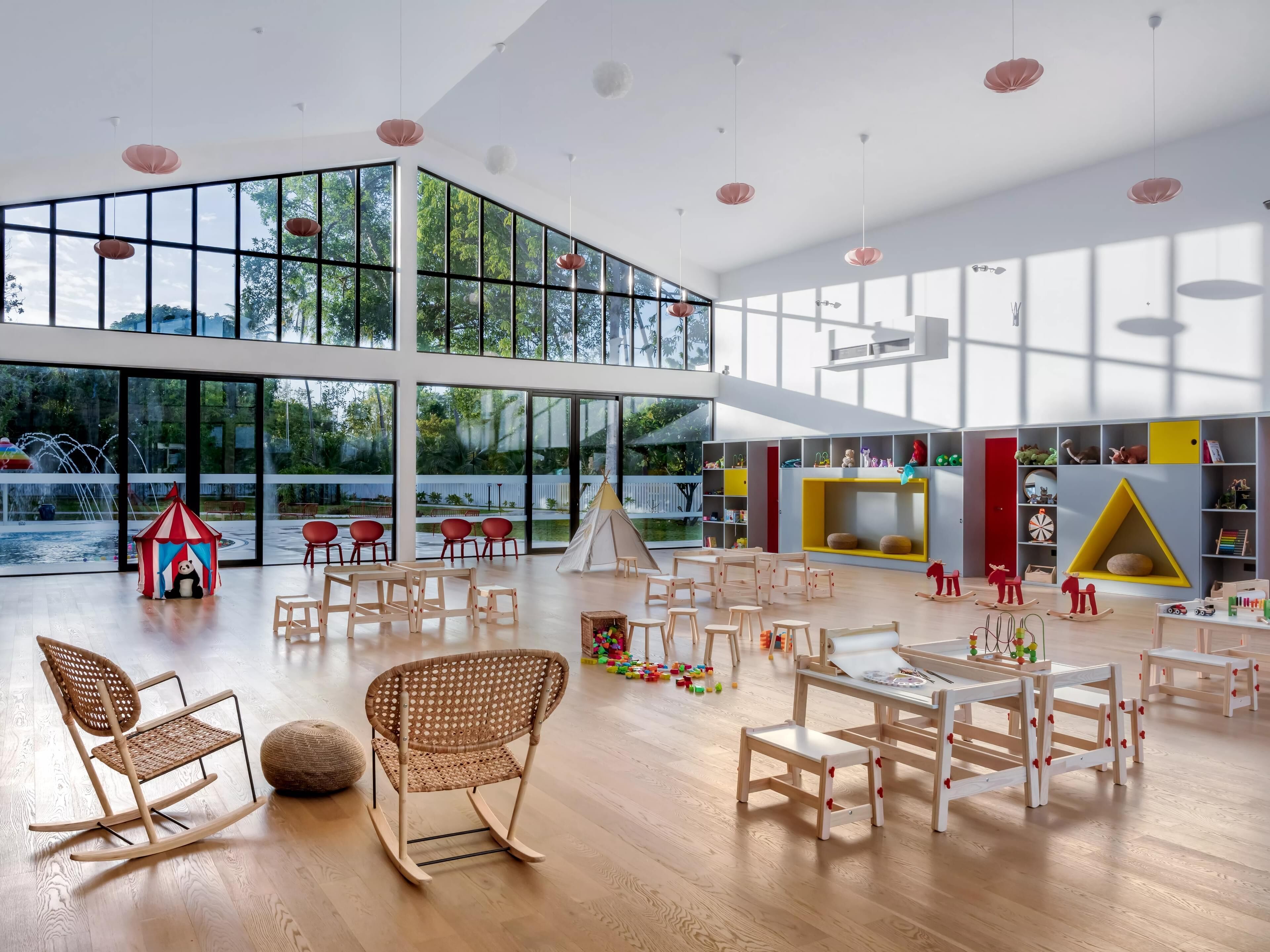 children’s play area – indoor