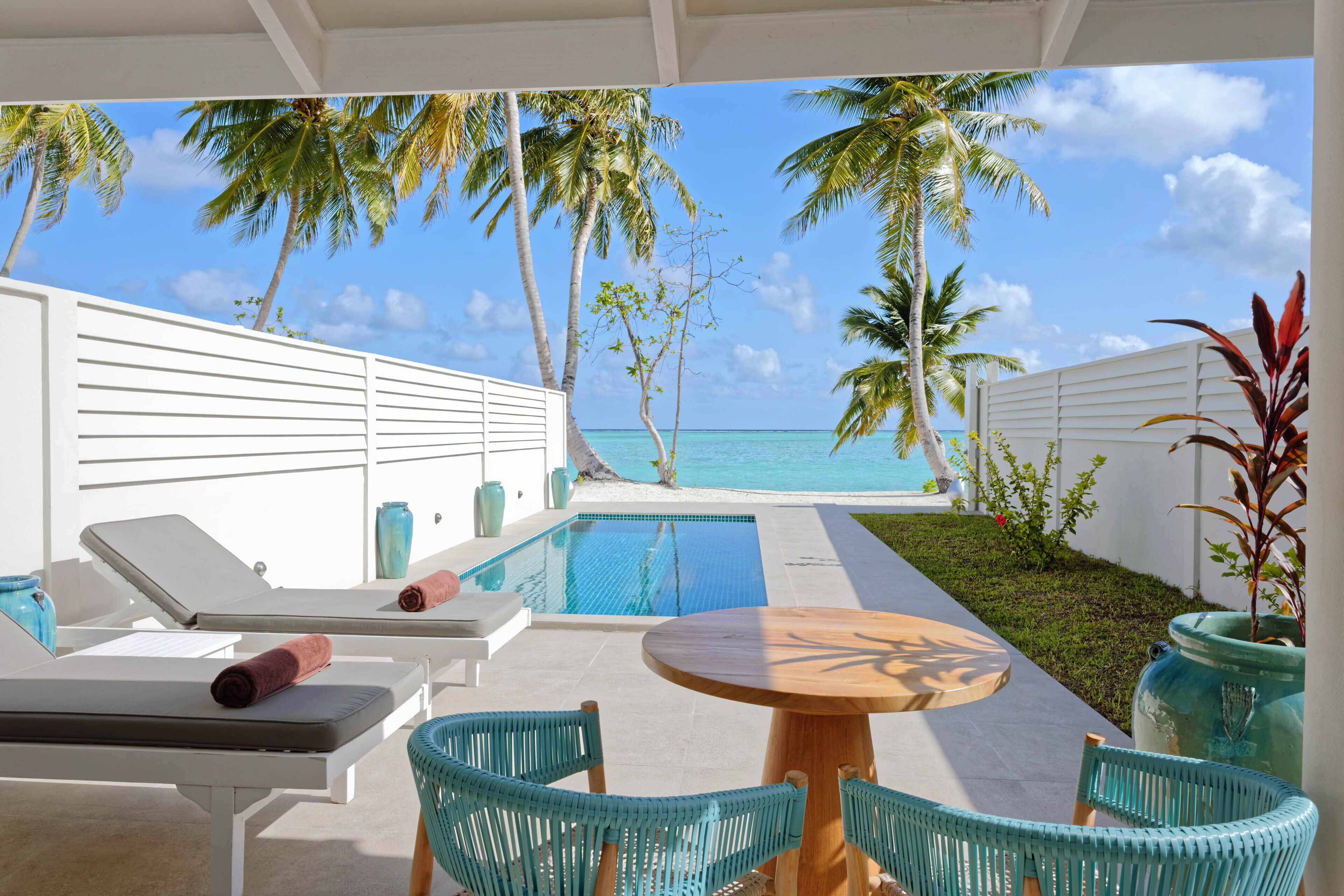 Chambre Deluxe, plusieurs lits (Two Bedroom Beach Pool Villa) | Piscine privée