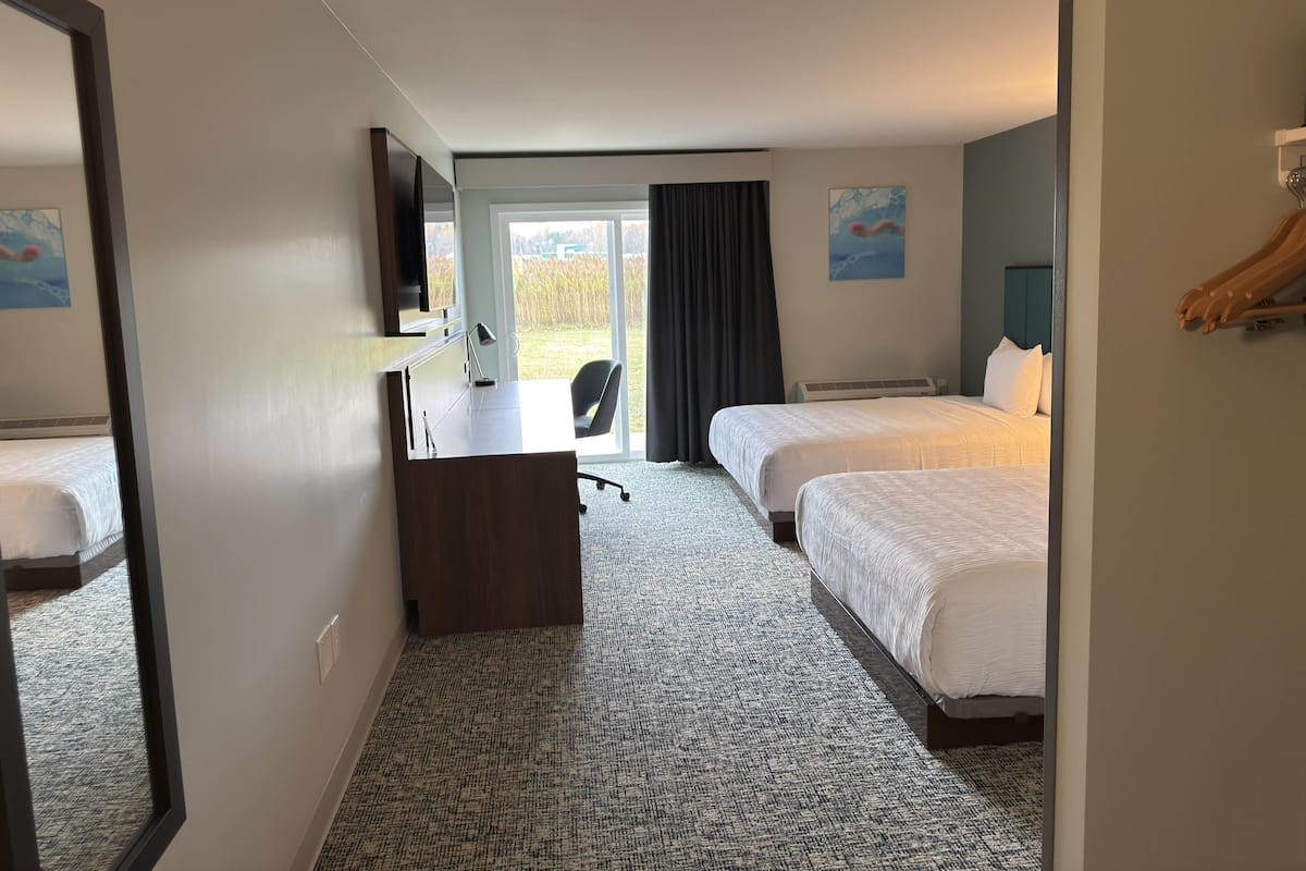 Rum - 2 queensize-sängar - icke-rökare | Gratis wi-fi och sängkläder