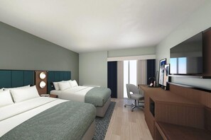 Chambre, 2 grands lits, non-fumeur