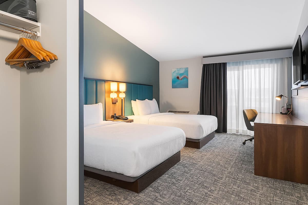 Kamer, 2 queensize bedden, niet-roken | Gratis wifi, beddengoed