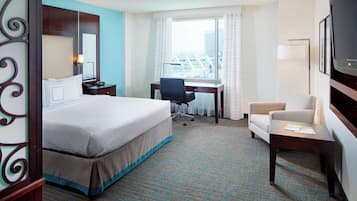 Seprai antialergi, bantalan ekstra lembut, brankas, dan meja kerja