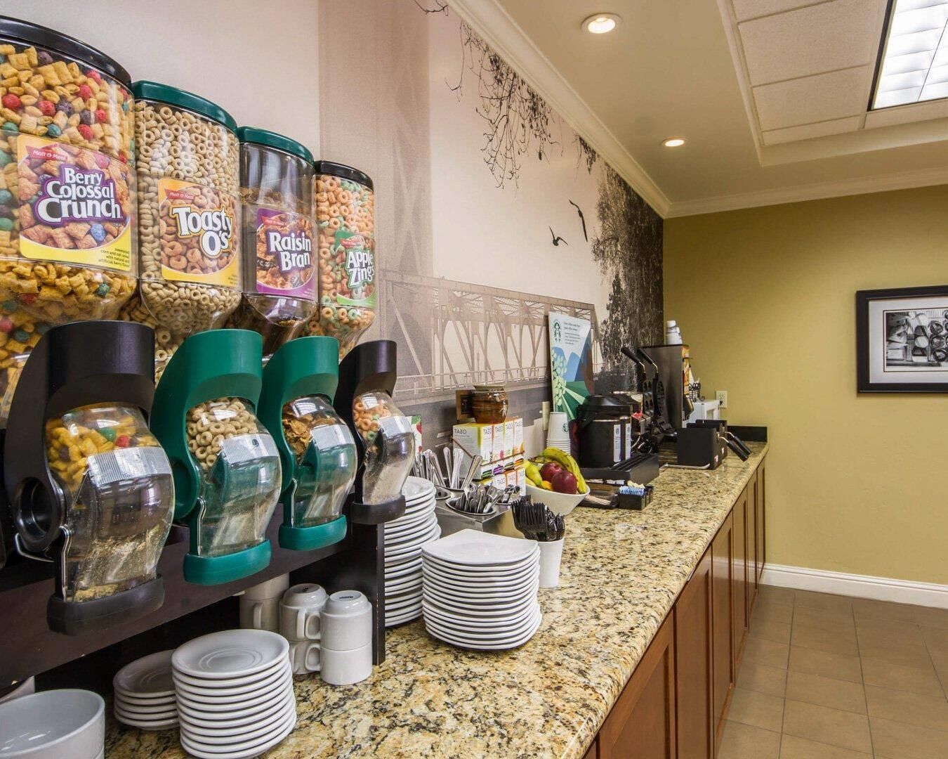 Free continental breakfast