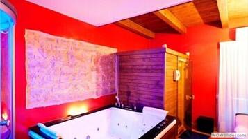 Bain à remous intérieur