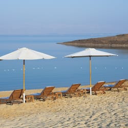 Private beach