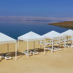 Private beach