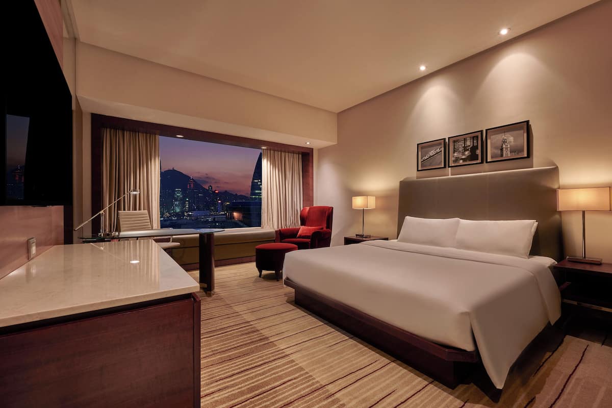 Chambre Deluxe, 1 trĂšs grand lit | Minibar, coffres-forts dans les chambres, bureau