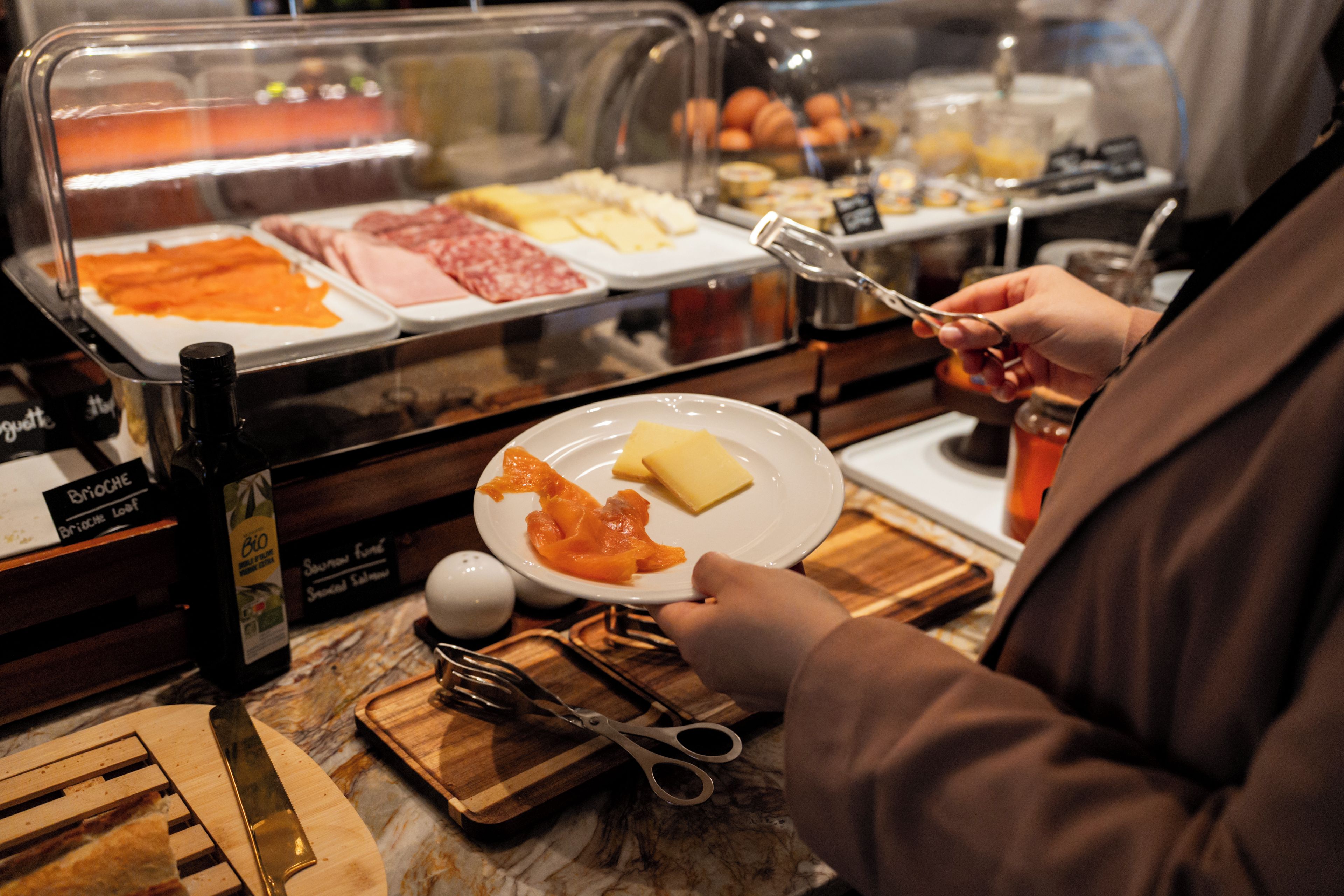Breakfast buffet