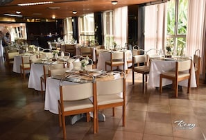 Breakfast and dinner served, Brazilian cuisine