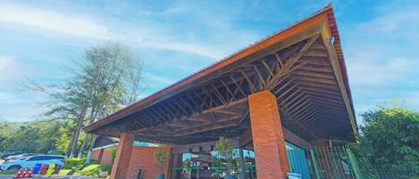 Entrée de l’hébergement